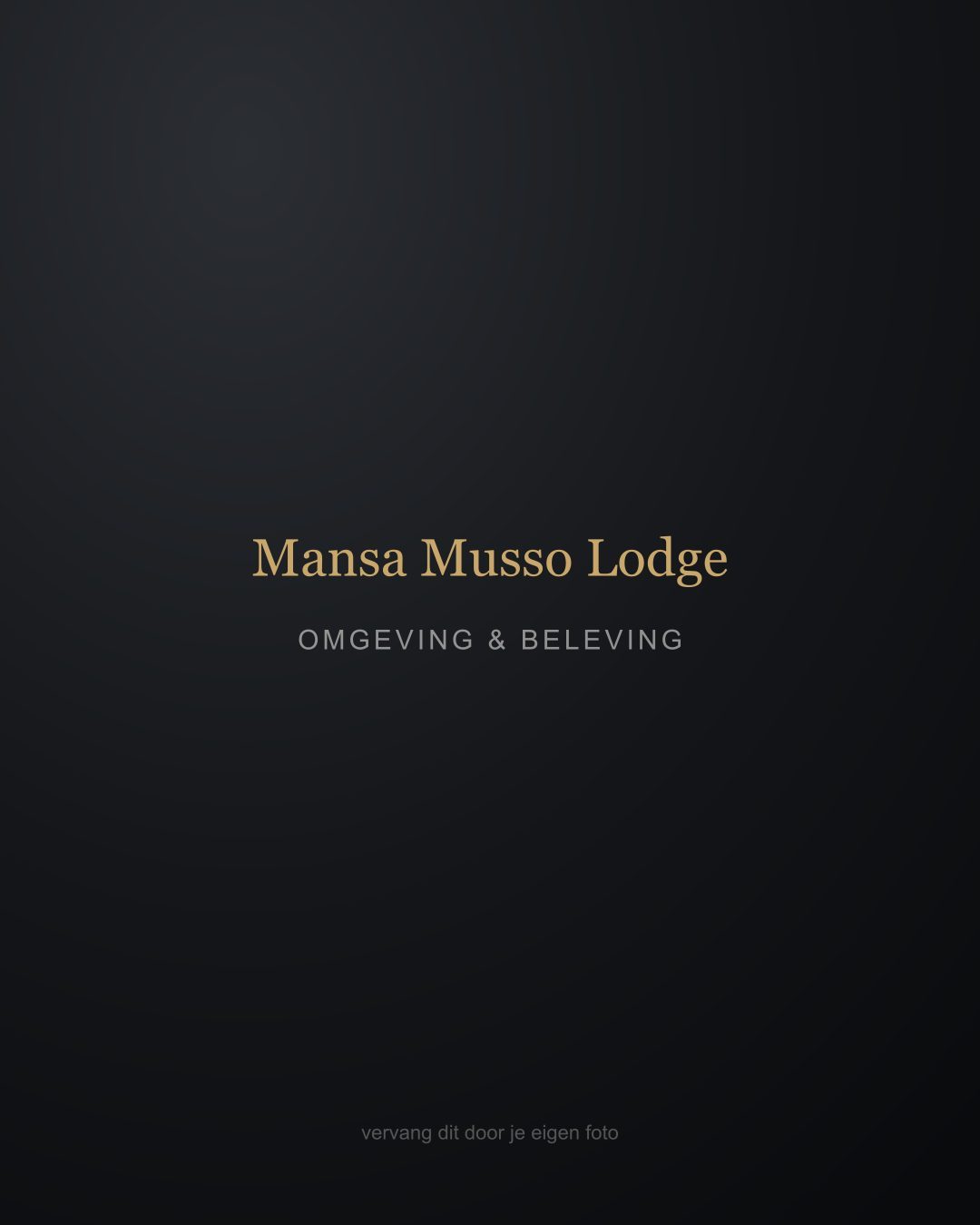 Omgeving & beleving — Mansa Musso Lodge